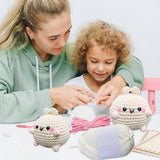 HANDMADE BUNNY DOLL CROCHET MATERIAL PACKAGE_CWMM1864