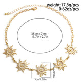 SIMPLE THREAD TOTEM SINGLE LAYER NECKLACE_CWAJE1810