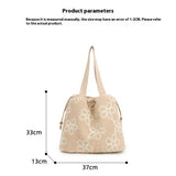 PLUSH FUR BUCKET BAG WOMEN FASHION TOTE BAG_CUAB00577