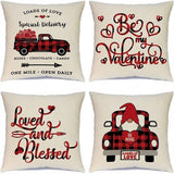 HOME VALENTINES DAY LETTER PRINT PILLOWCASE_CWMM0771