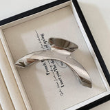 MINIMALIST ARCH METAL HAIR CLAW ELEGANT SHARK CLIP_CWAHA1280