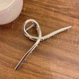 OVERSIZED METAL HAIR CLAW 13 5CM MINIMALIST CLIP_CWAHA2375