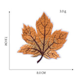 NEW MAPLE LEAF EMBROIDERY CHILDRENS CLOTH PATCH_CWMM4030
