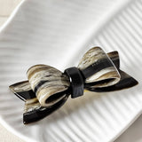 Sweet Bow Acetate Hair Clip ? Double-Layer Side_Cwaha07201