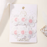 BABY FABRIC BOW BB CLIP SET GENTLE ON HAIR_CWAHA6713