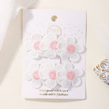 BABY FABRIC BOW BB CLIP SET GENTLE ON HAIR_CWAHA6713