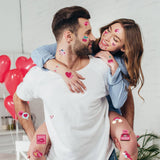 Valentine S Heart Tattoos Waterproof Single Use_Cwmm8242