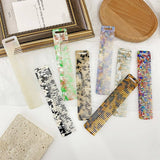 RETRO ACETATE HAIR COMB FOR STYLING MAKEUP_CWMM6429