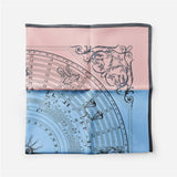 PRINT SCARF VERSATILE SQUARE FOR MOTHERS DAY GIFT_CWASC0663