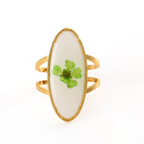 OPEN ADJUSTABLE STEEL RING WITH DRIED FLOWERS_CWMM8930