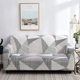 STRETCH SOFA COVER SOLID PRINT ALL IN ONE FIT_CWMM8309