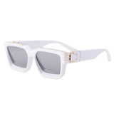 SUNGLASSES FASHION SQUARE FRAME SUNGLASSES GLASSES_CWASG0557