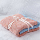 NEW FOUR COLOR GRADIENT THROW BLANKET SOFA COVER_CWMM2376