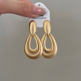 DOUBLE RING WATER DROP EARRINGS_CWAJE1310