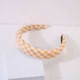 Women Fashion Plaid Wide-Brimmed Headband_Cwaha0476