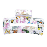 Floral Butterfly Claw Clip Sweet Pastel Hair Grip