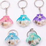 NEW SHELL STARFISH KEYCHAIN SOUVENIR PENDANT_CWMM3700