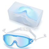LARGE FRAME SWIM GOGGLES HD ANTI FOG MIRROR LENS_CWASG1047