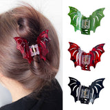 HALLOWEEN BAT WING GOTHIC HAIR CLIP FOR LADIES_CWAHA1444