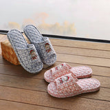 CUTE BEAR COTTON SLIPPERS WITH THICK SOLE_CWSHF0200