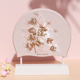 ADULT WOMENS SWIM CAP FLORAL WATERPROOF_CWMM6711