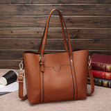 Women Simple Soft Leather Handbag_Cwab0965