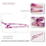 ACETATE LEOPARD PRINT U SHAPED HAIRPIN_CWAHA4228