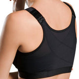SPORTS BRA WITHOUT CHEST PAD ON FRONT BUTTON_CWMU0041