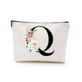 SIMPLE DOUBLE SIDED PRINTED ZIPPER COSMETIC BAG_CWAB2251