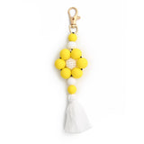 NEW ARRIVAL BEADED PENDANT TASSEL KEYCHAIN_CWMM1308