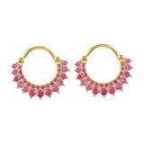 FASHION PERSONALITY SUNFLOWER EARRINGS_CWAJE1734