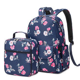 BACKPACKS FOR SCHOOL 2 PIECE WATERPROOF PRINT SET_CWAB5514