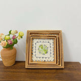 RATTAN DESKTOP SQUARE SHELL TRAY STORAGE TRAY_CWMM4539