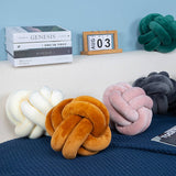 KNOT WITH TWO STRANDS OF ROPE PILLOW CUSHION_CWMM0859