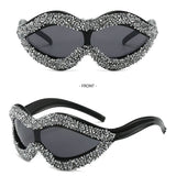 ALIEN ONE PIECE SEXY LIPS WITH DIAMOND SUNGLASSES_CWASG0838