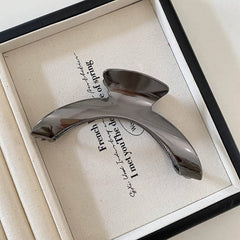 MINIMALIST ARCH METAL HAIR CLAW ELEGANT SHARK CLIP_CWAHA1280