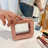 White Simple Fashion Transparent Cosmetic Bag_Cwab4368