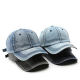 RETRO DENIM BASEBALL HAT FOR WOMEN MEN CWAH2817