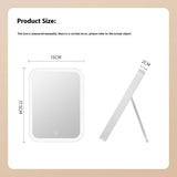 SMART TOUCH FOLDING LED MAKEUP MIRROR_CWMM5644