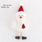 INS CUTE SNOWMAN SANTA DOLL CHRISTMAS DECOR_CWAJE05404