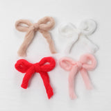 FELT PLUSH BOW RIBBON CHRISTMAS TREE HANGING DECOR_CWMM9795