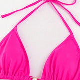 Women Mesh Blouse Swimsuit Three Piece Set_Cwmw0316