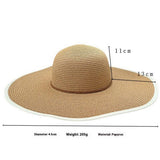 SUMMER BEACH SUN HAT FOR WOMEN_CWAH3443