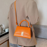 2024 SIMPLE TEXTURE STONE SHOULDER BAG_CWAB3335