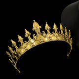 QUEENS HAIR CROWN HALLOWEEN CROWN TIARAS_CWMM2007