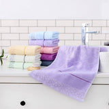 PURE COLOR COTTON QUALITY FLOWER THICK WOOL TOWEL_CWMM2299