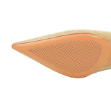 RETRO METAL BUCKLE SHALLOW POINTED TOE HIGH HEELS_CWSHH0097