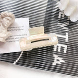 ELEGANT SQUARE HAIR CLAW MEDIUM ACETATE CLIP_CWAHA1483