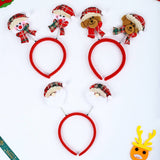 CHRISTMAS CARTOON HAIRPIN CHRISTMAS HEADBAND_CWAHA3377