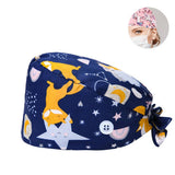 SURGICAL CAP DOCTOR CAP COTTON PRINTED CAP_CWAH3331